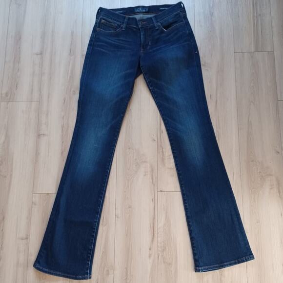 Lucky Brand Mid-Rise Sweet Boot Jeans Dark Wash 24W (Runs Big) - Picture 9 of 13